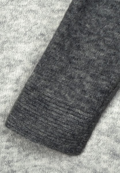 Cecil Rollkragenpullover In Mineral Grey Melange B