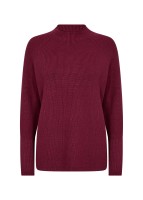 Soyaconcept Pullover SC-Kanita in Dark Red Melange