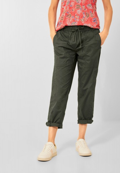 CECIL - Loose Fit Hose in Utility Olive
