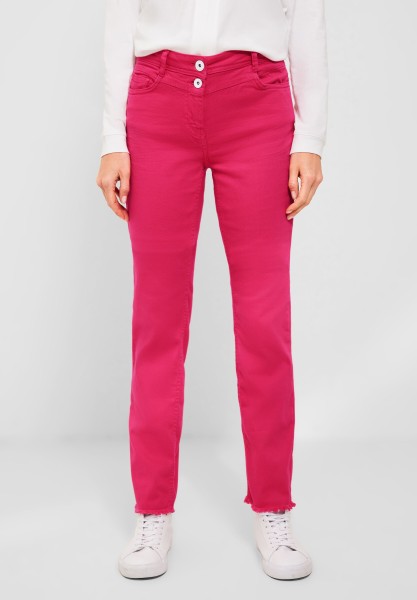 CECIL - Slim Fit Hose in Fresh Pink