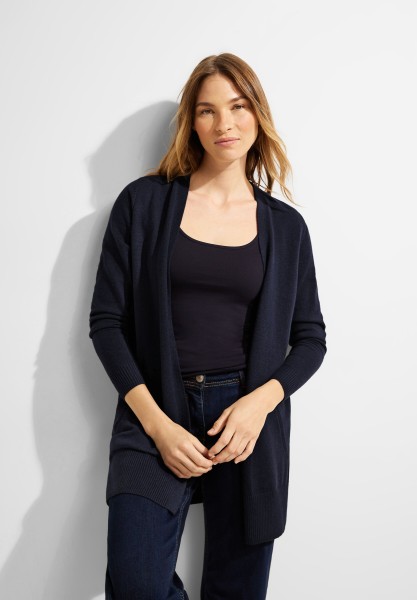 Cecil Lange Strickjacke in Night Sky Blue