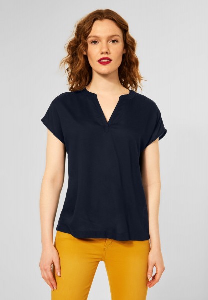 Street One - Softe Shirtbluse in Grand Blue