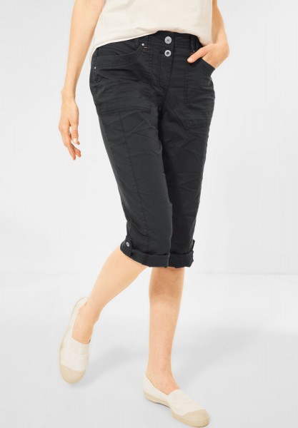 CECIL - Casual Fit Hose in Inch 22 in Carbon Grey