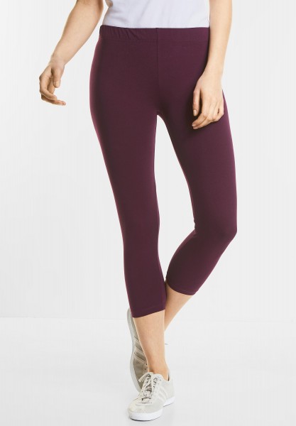 CECIL - Leichte Sommer Leggings in Deep Loganberry