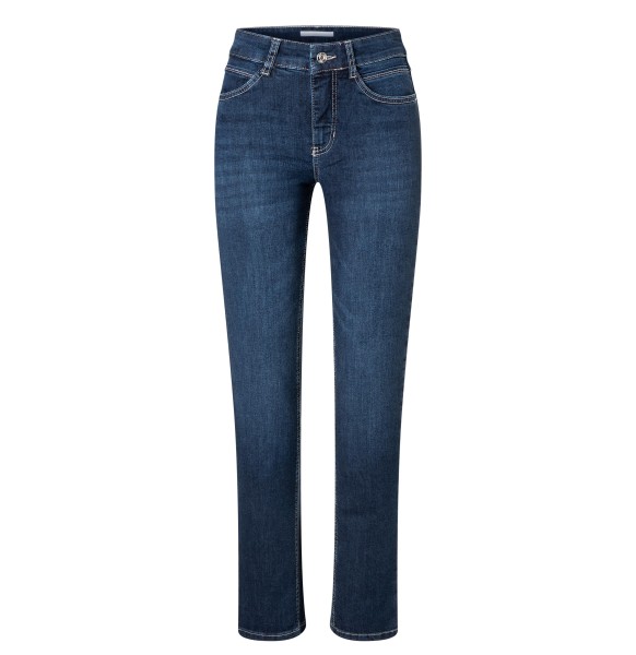 MAC Schlanke Jeans mit leicht erhöhter Taille in New Basic Wash