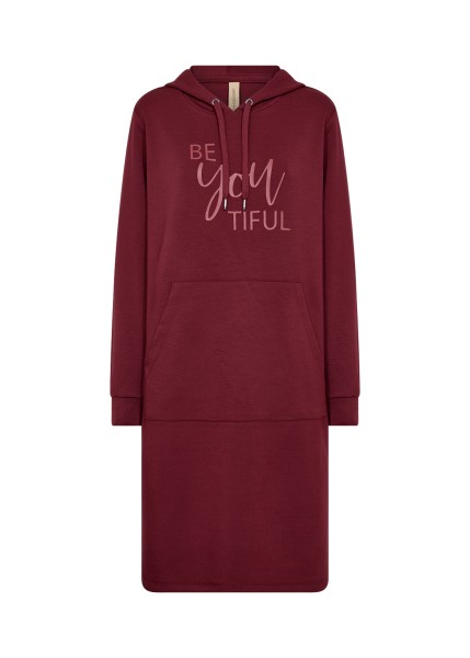 Soyaconcept Sweatkleid SC-Banu in Dark Red