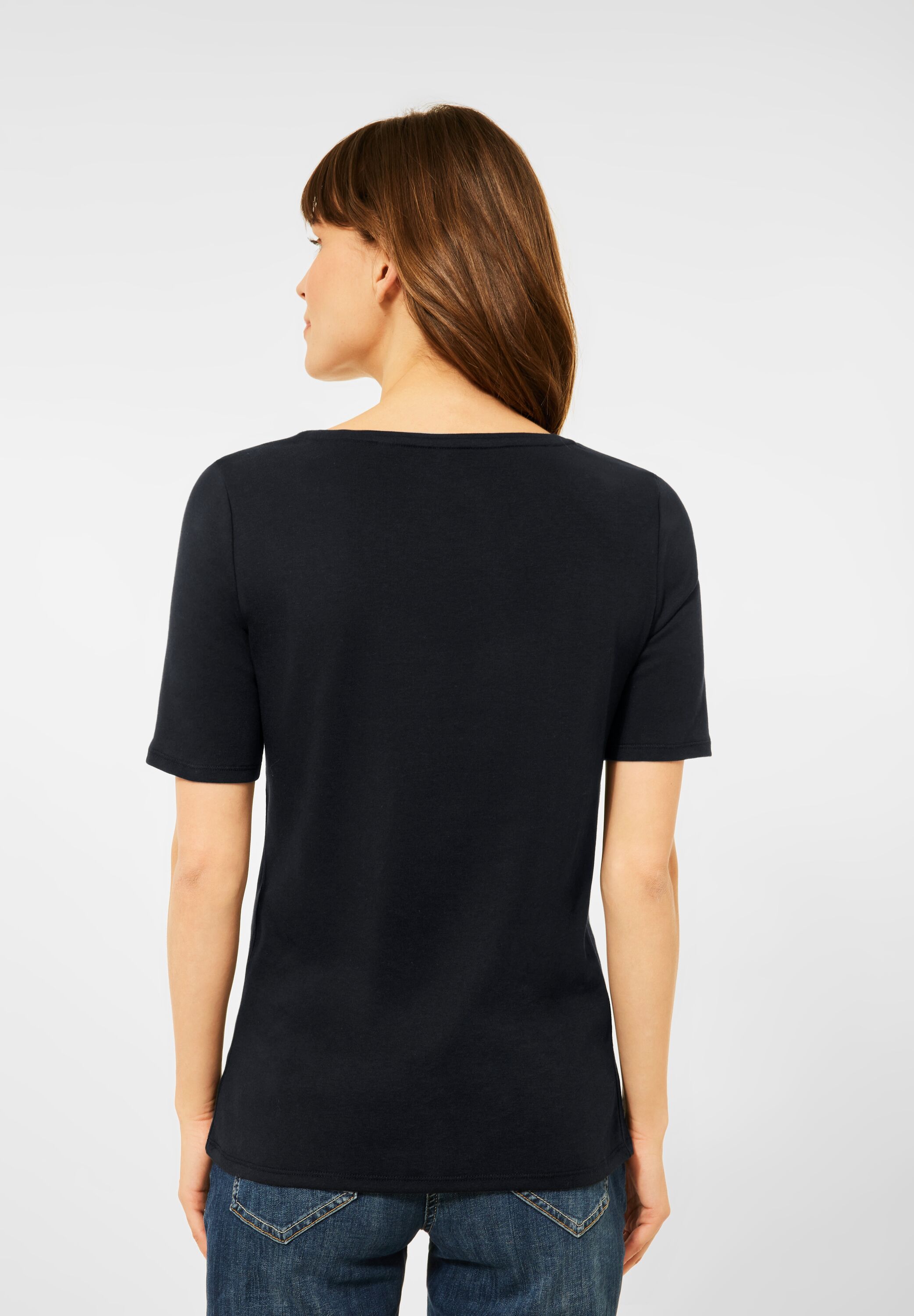 CECIL T-Shirt Lena in Black B317515-10001 - CONCEPT Mode