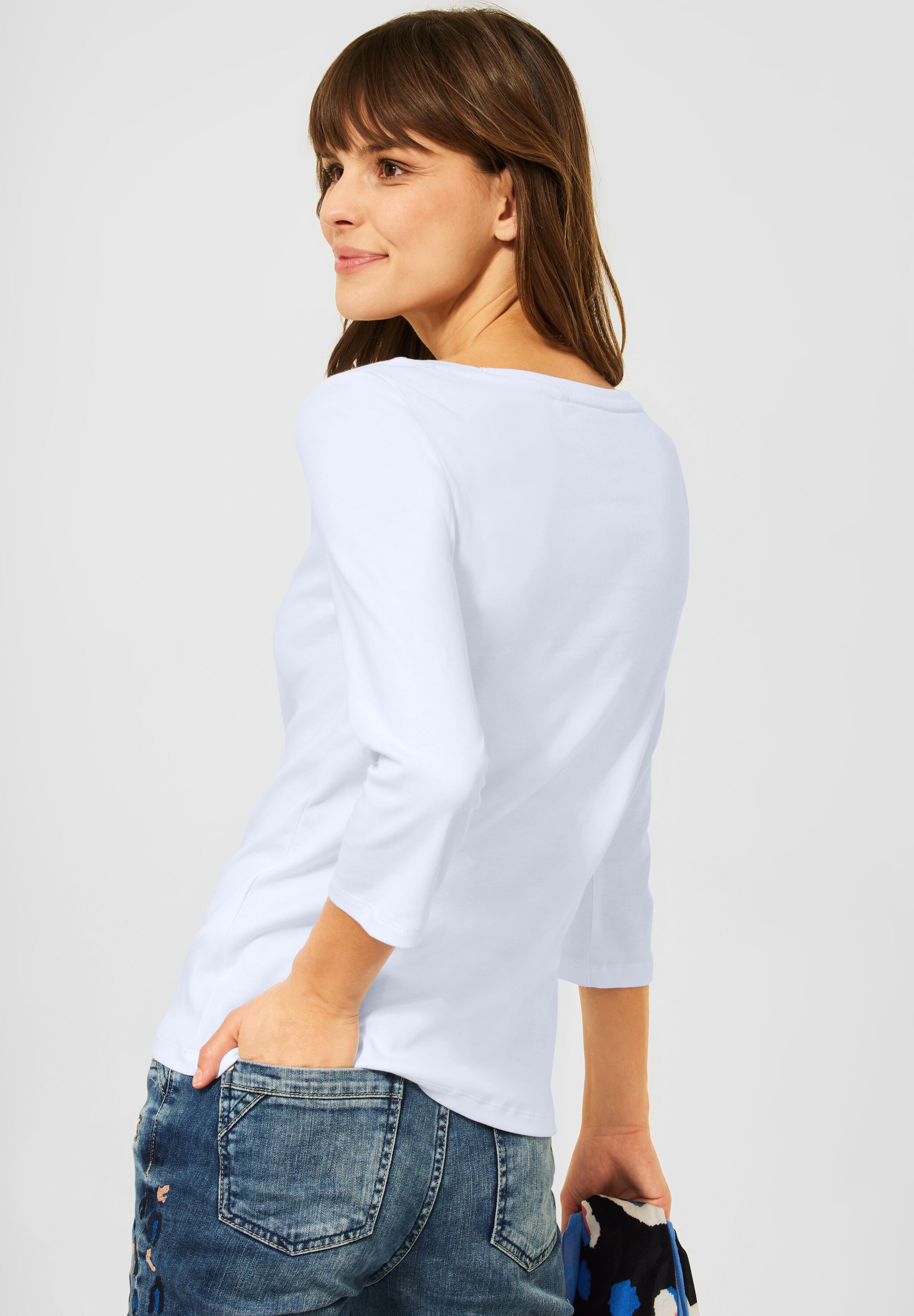 CONCEPT White B317389-10000 Mode Shirt in CECIL -