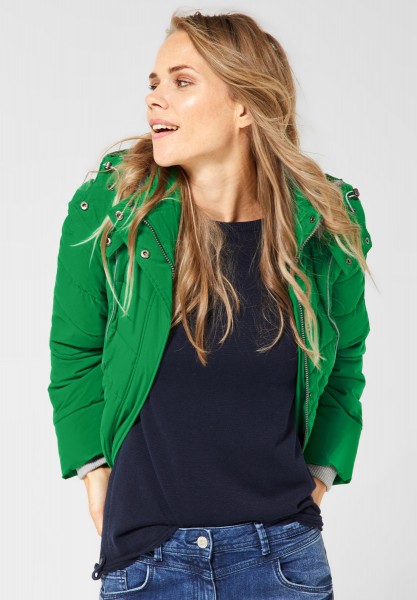 CECIL - Jacke aus Materialmix in Juicy Green