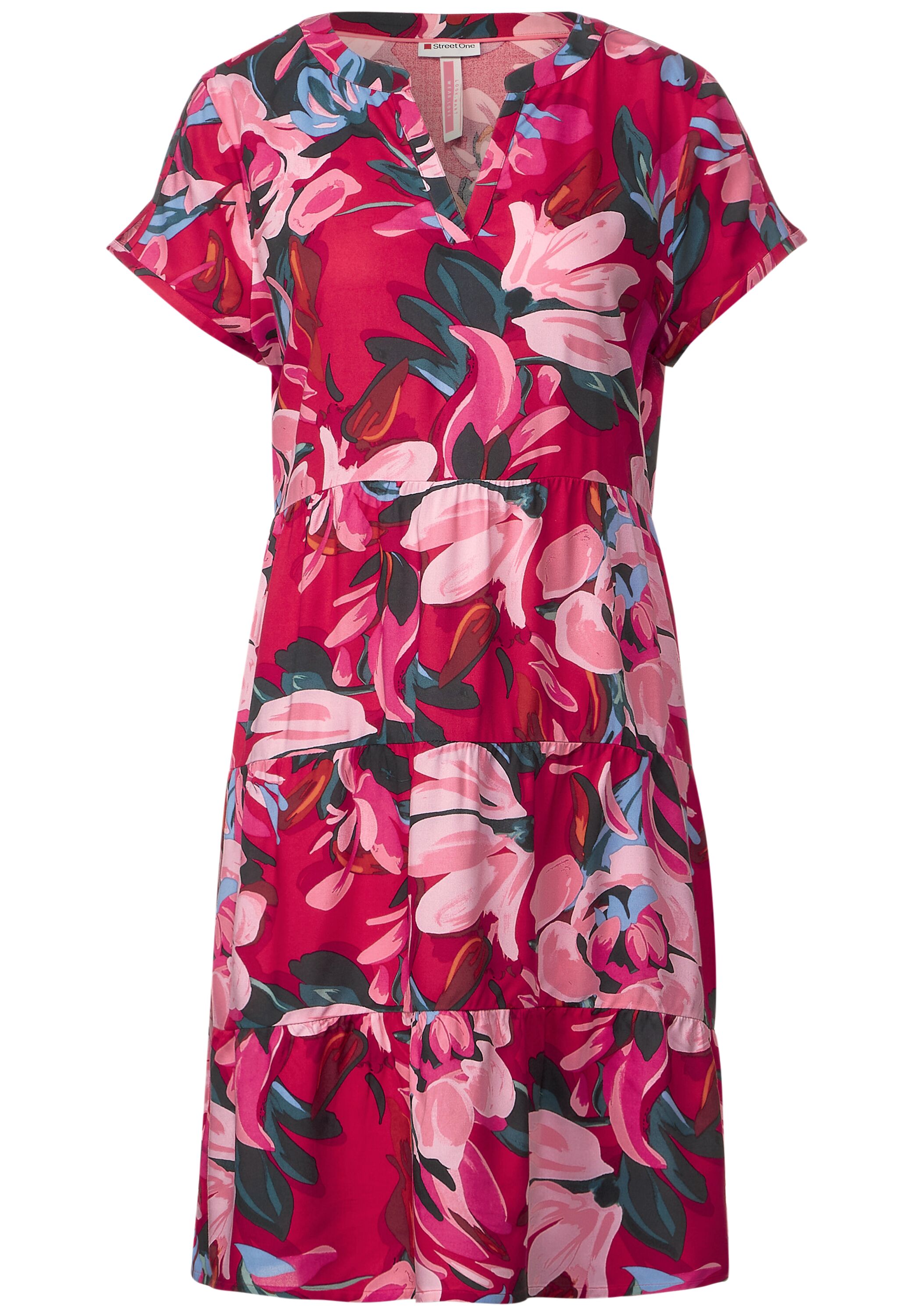 Street One Sommerkleid in Berry Rose A143664-34647 - CONCEPT Mode