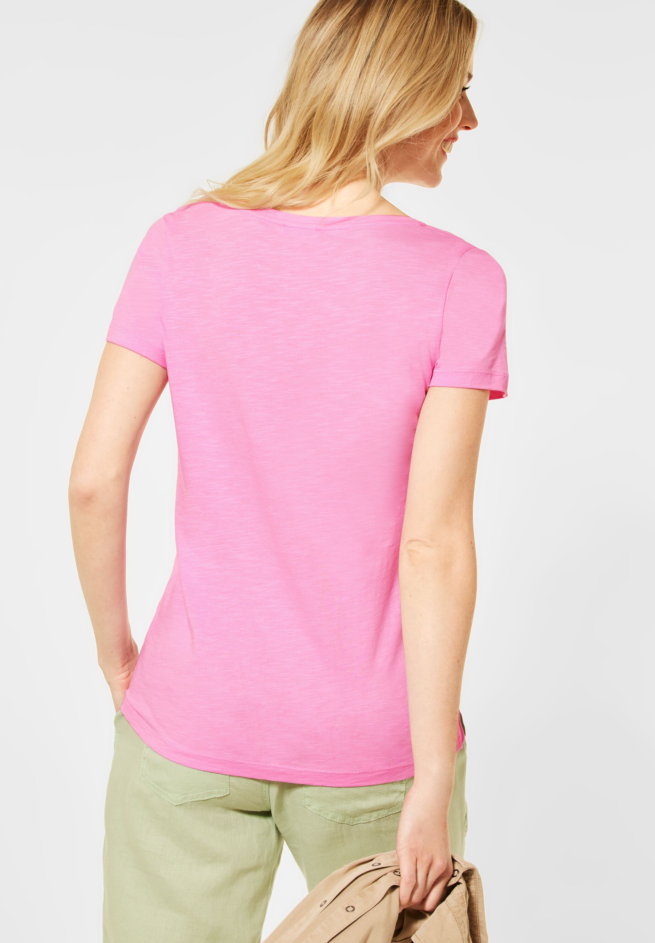 Street One T-Shirt Gerda in Pearl Rose A316300-12979 - CONCEPT Mode