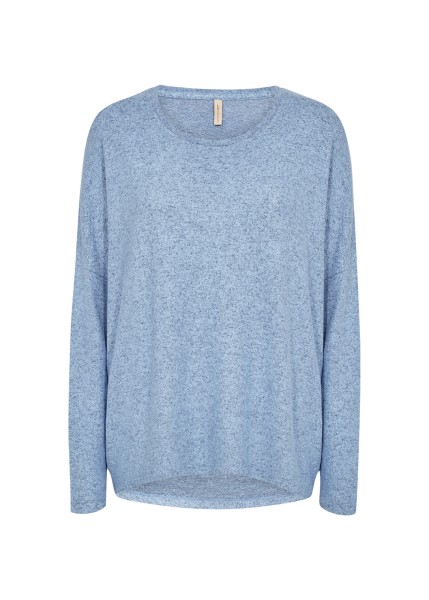 Soyaconcept Bluse SC-Biara in Air Blue Melange