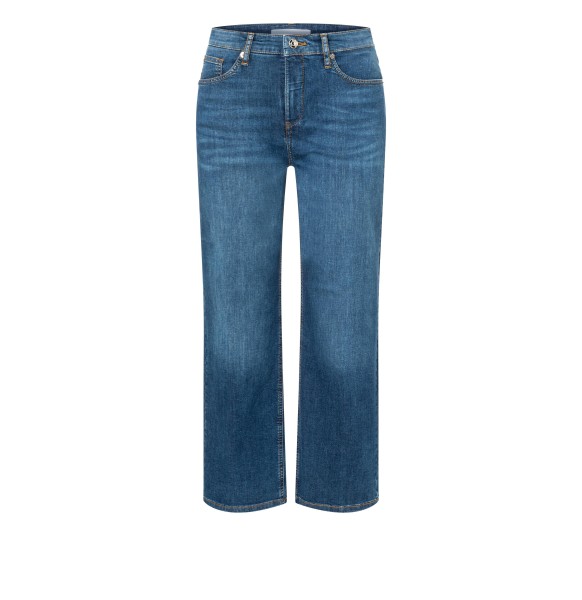MAC Culotte aus sommerlichem Light Weight Denim in Basic Blue Stone