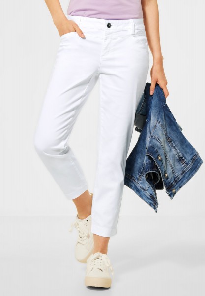 Street One - Casual Fit Hose in White