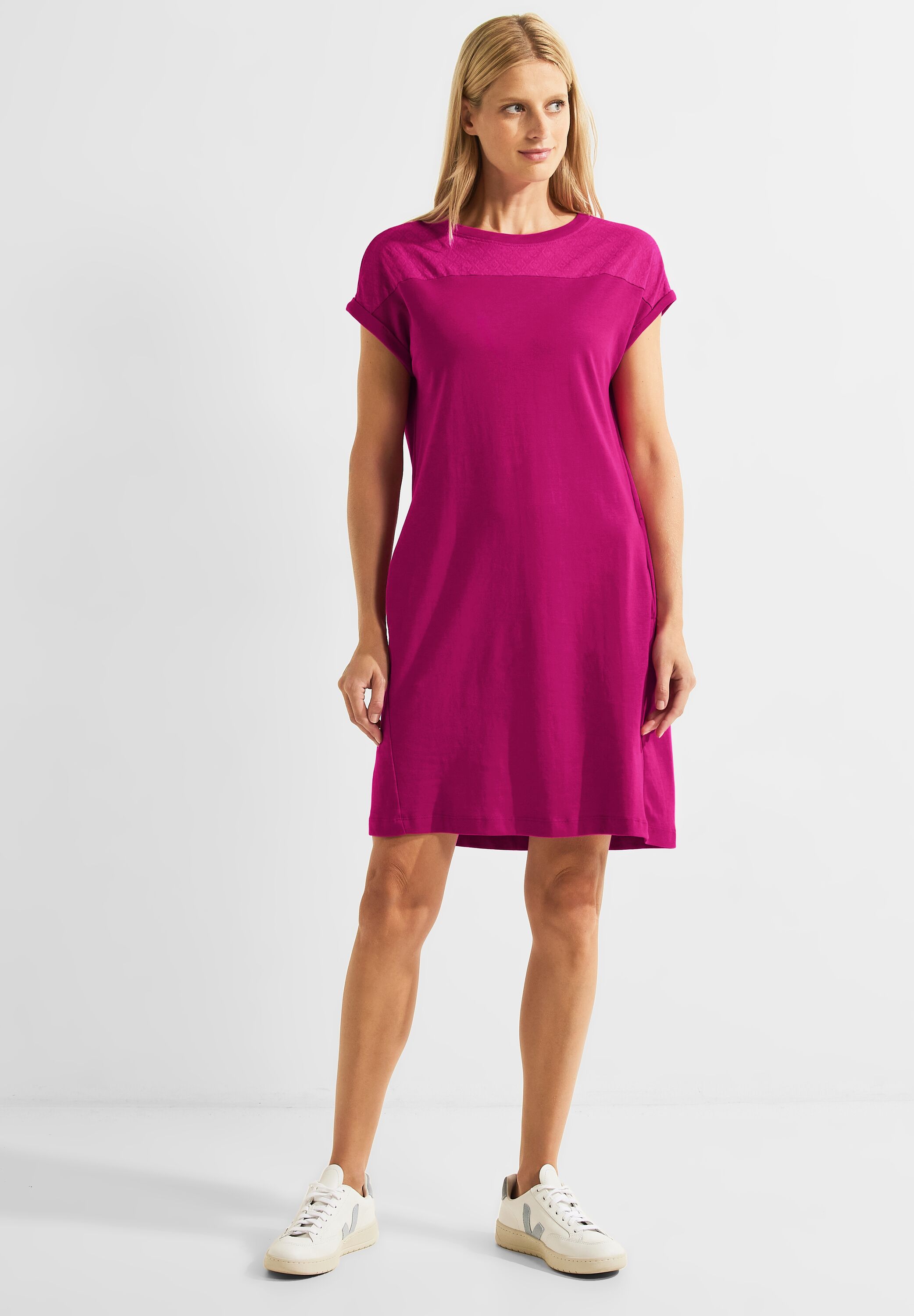 CECIL Kleid in - Mode CONCEPT Pink B143677-15095 reduziert im SALE Cool