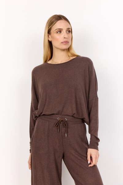 Soyaconcept Bluse SC-Biara in Hot Fudge Melange