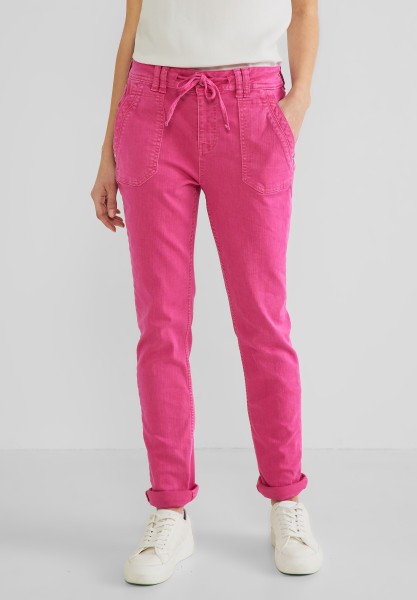 Street One Loose Fit Jeans in Tamed Rose Washed