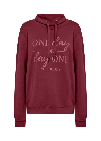 Soyaconcept Sweatshirt SC-Banu in Dark Red