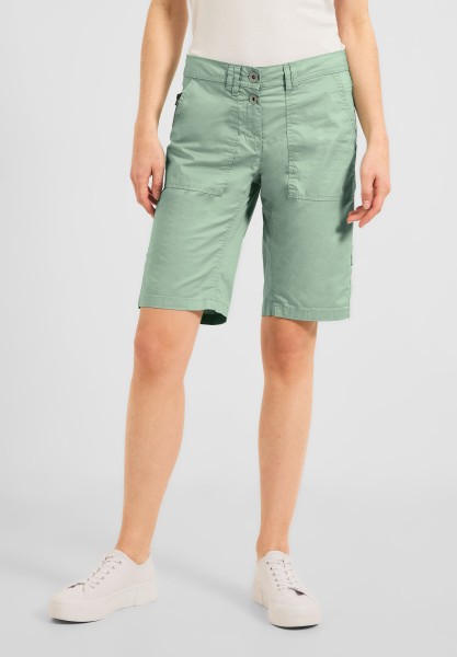 Cecil Loose Fit Shorts in Fresh Salvia Green
