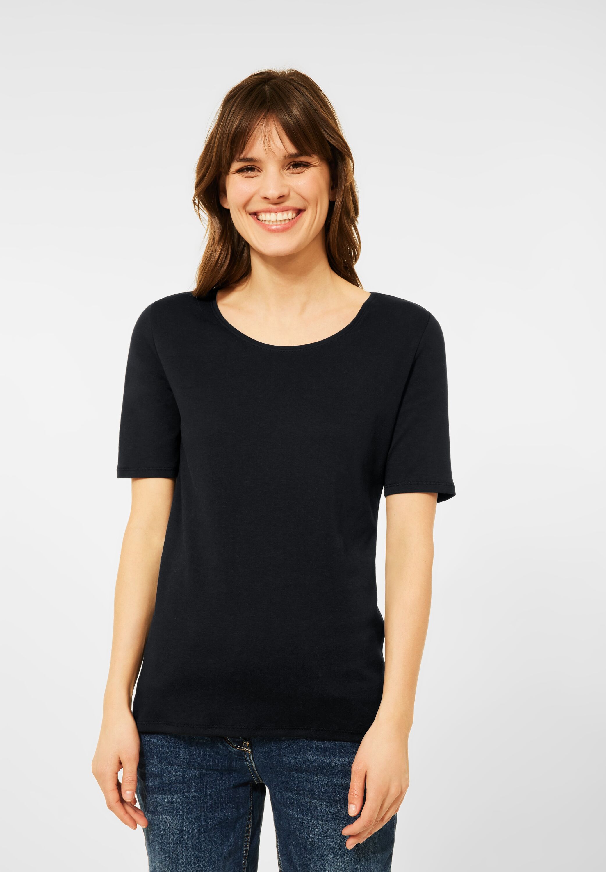 CECIL T-Shirt Lena Black CONCEPT in - Mode B317515-10001