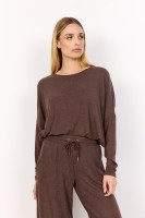 Soyaconcept Bluse SC-Biara in Hot Fudge Melange