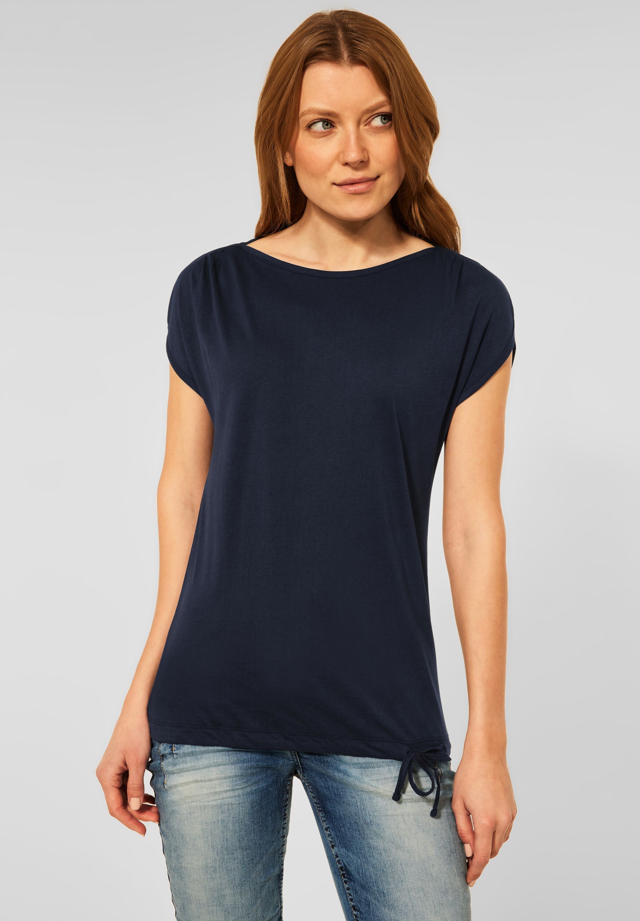 CECIL T-Shirt in Deep Blue im SALE reduziert B317833-10128 - CONCEPT Mode