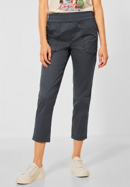 Street One - Loose Fit Hose in Washed Grey