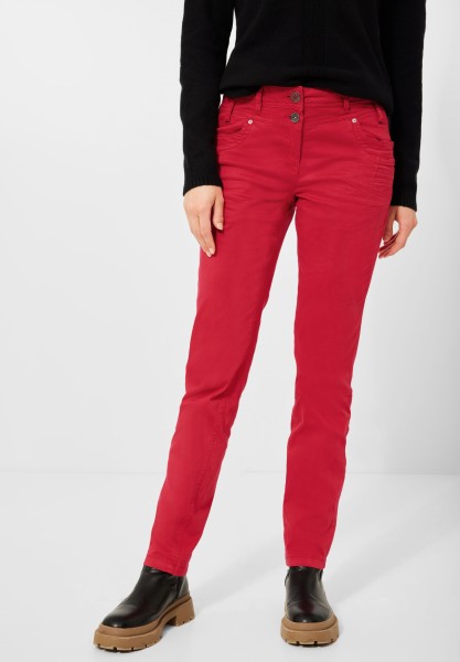 CECIL - Loose Fit Hose in Strong Red