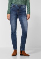 Street One - Casual Fit Jeans in Authentic Blue Wash
