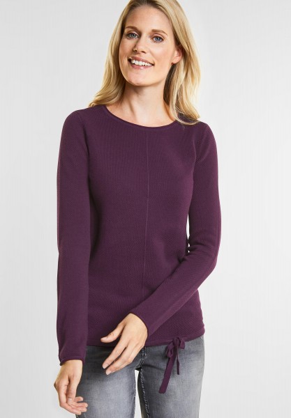 CECIL - Strick Pullover Amina in Deep Berry