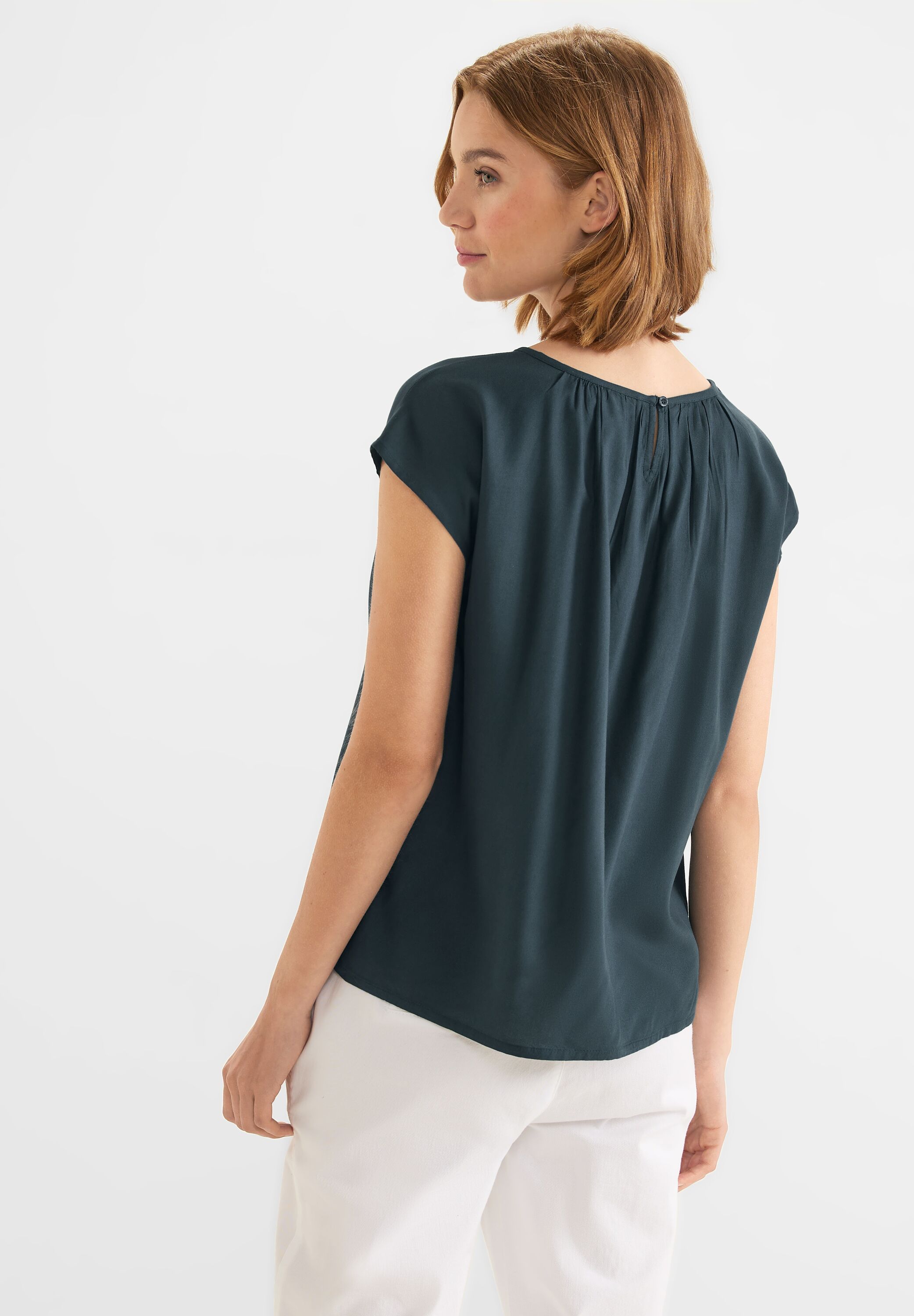 Street One Shirtbluse in Cool reduziert Vintage - Mode A343920-13825 Green im SALE CONCEPT
