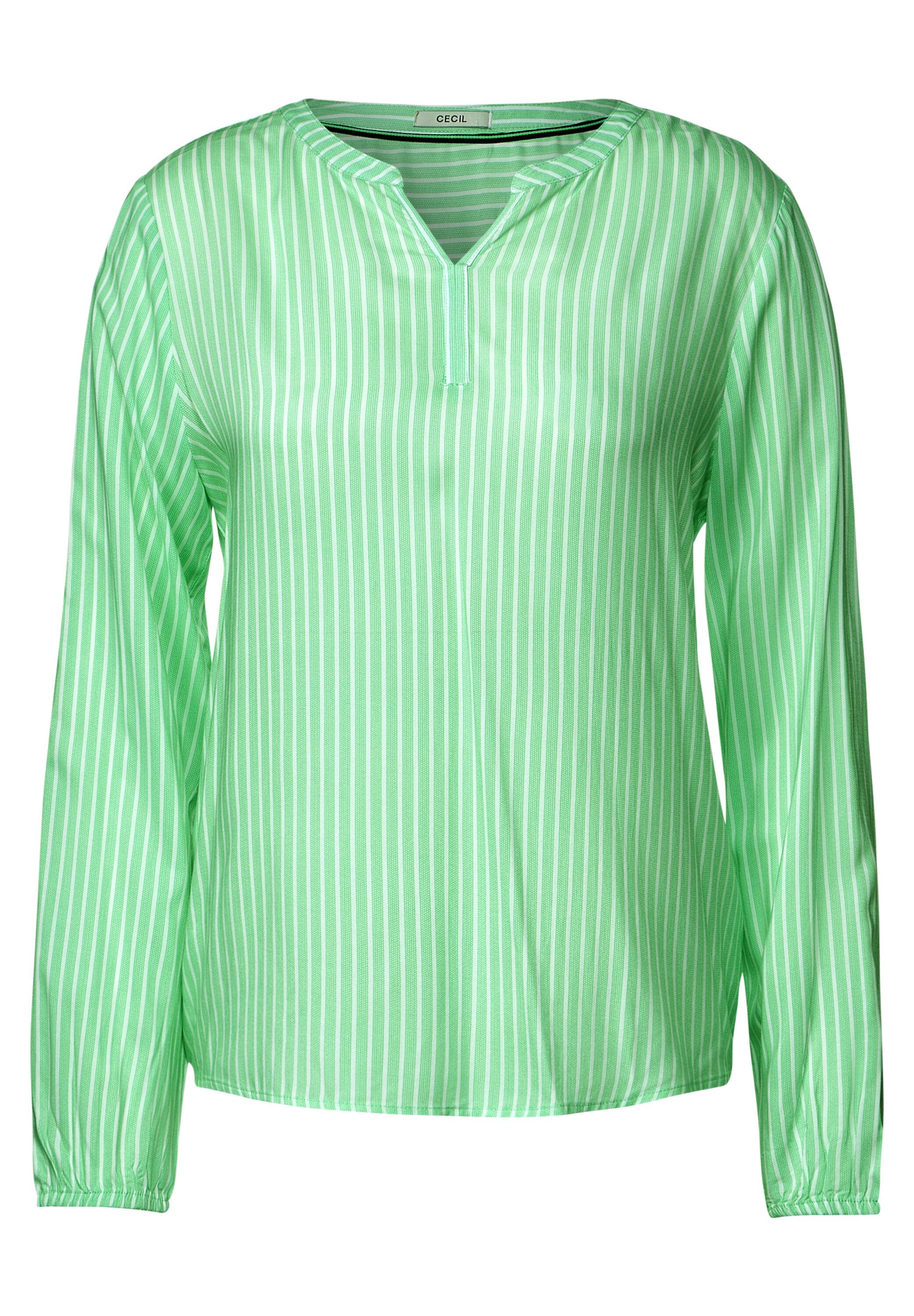 CECIL Bluse in Smash Green im SALE reduziert B343698-24617 - CONCEPT Mode