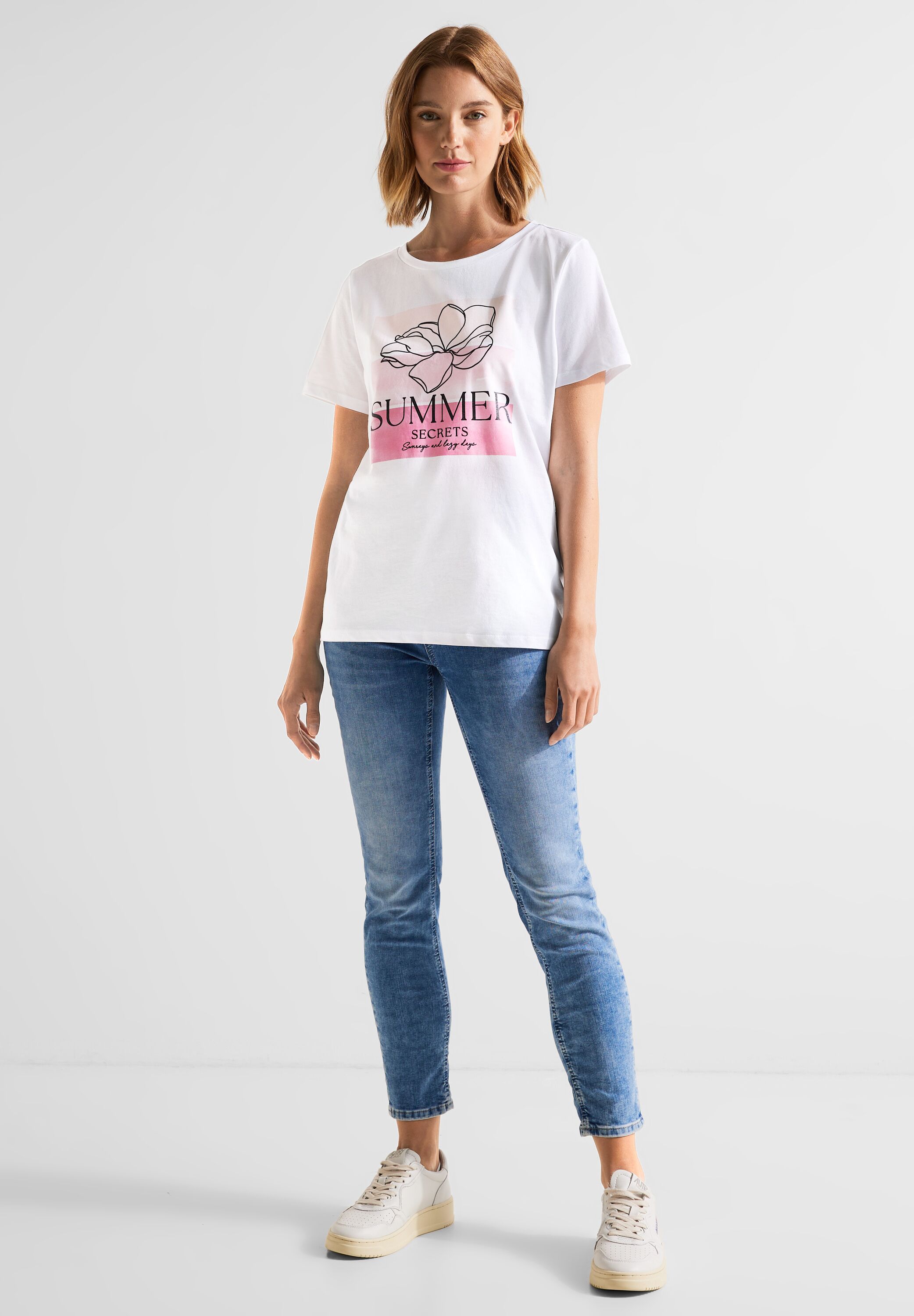 Street One T-Shirt in Berry Rose im SALE reduziert A320181-34647 - CONCEPT  Mode