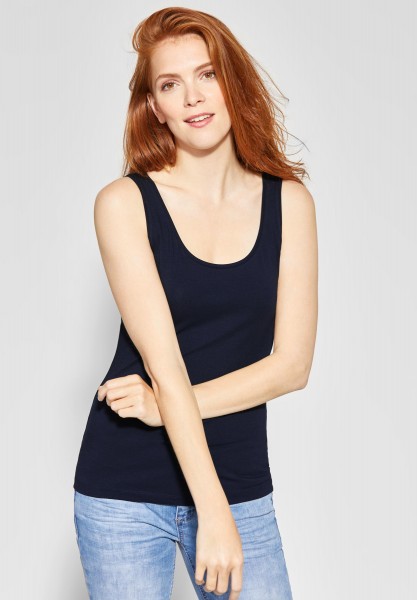 Street One - Basic Top Anni in Deep Blue