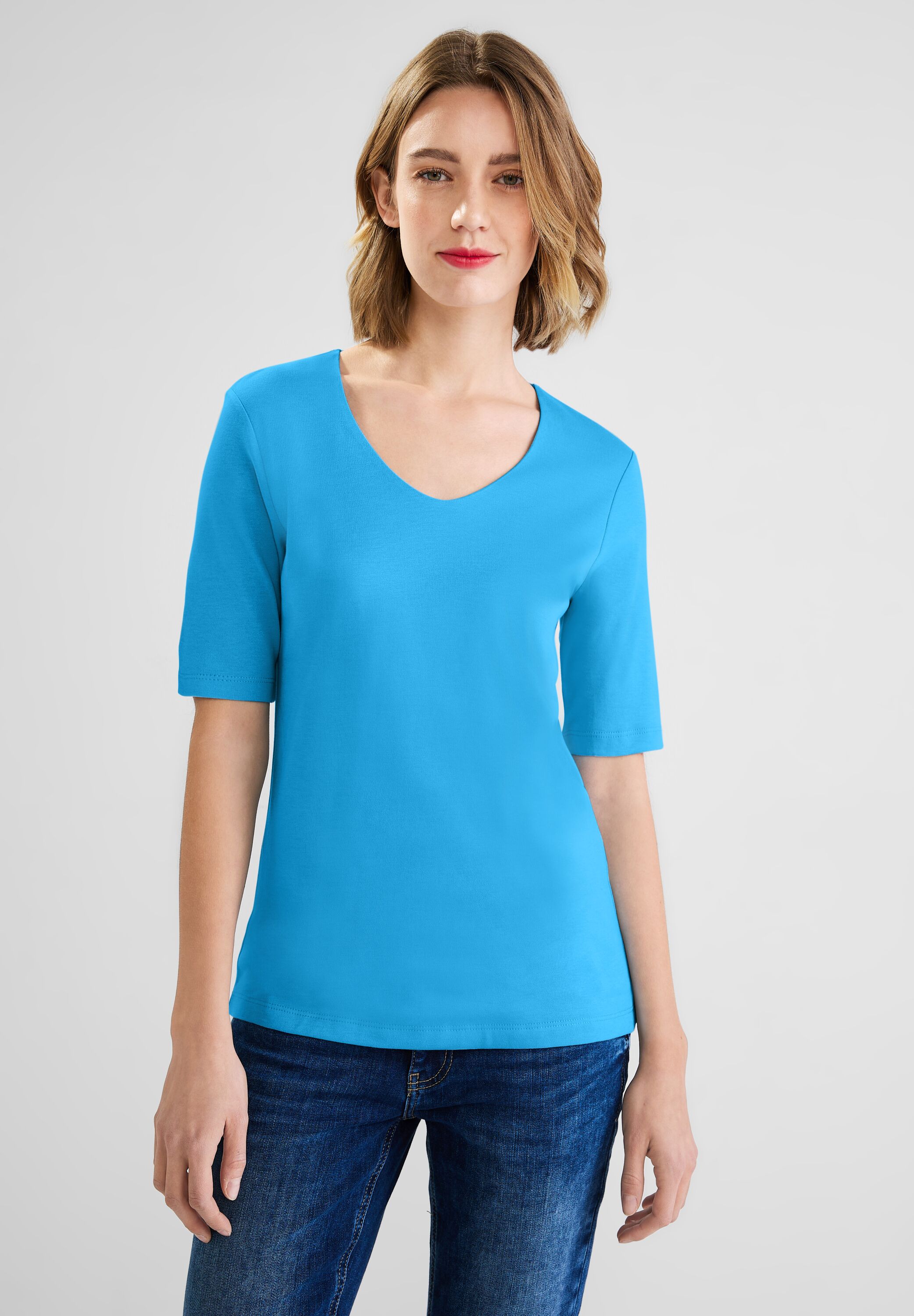 - Street reduziert Blue CONCEPT Splash SALE T-Shirt One Palmira Mode im in A317665-14510