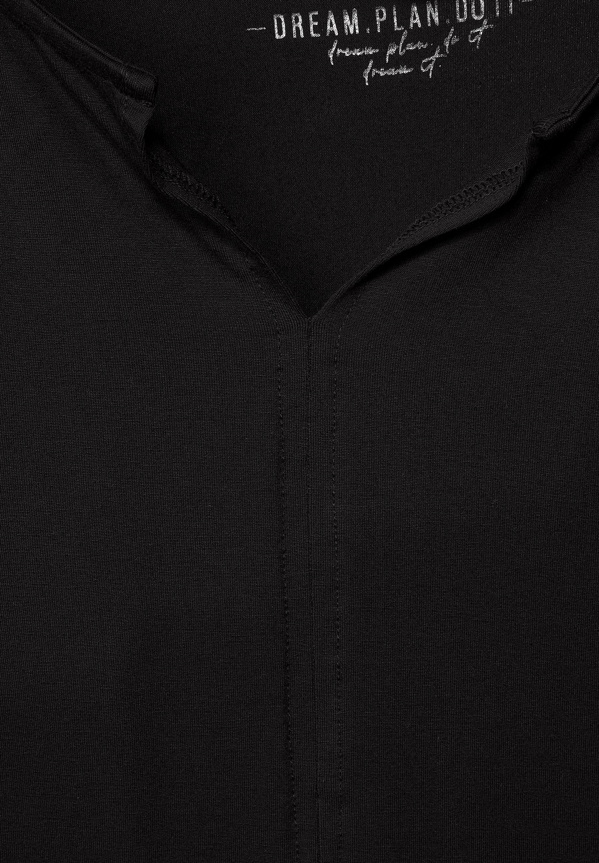 Street One Langarmshirt in Black im SALE reduziert A318889-10001 - CONCEPT  Mode