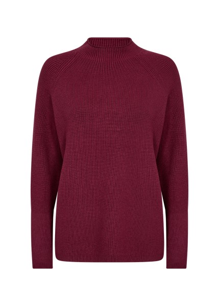 Soyaconcept Pullover SC-Kanita in Dark Red Melange