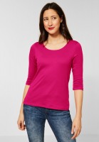 Street One - Basic Shirt in Powerful Pink