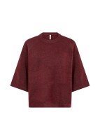 Soyaconcept Pullover SC-Orlean in Dark Red Melange