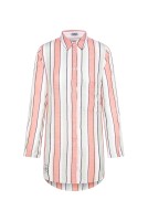 SOCCX Gestreifte Longbluse in Multi Color