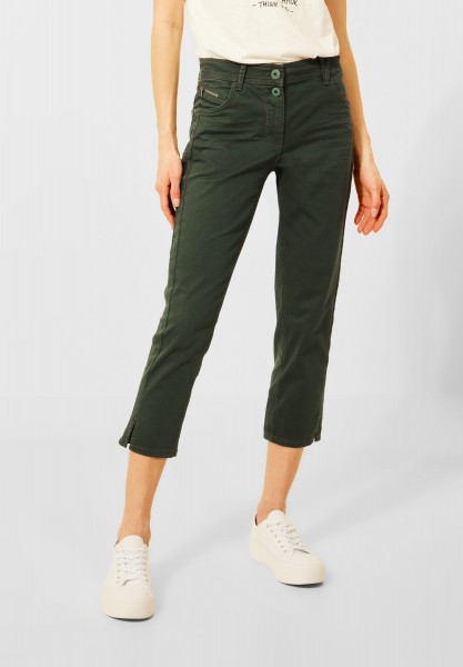 CECIL - Slim Fit Hose in Utility Olive