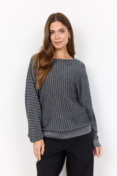 Soyaconcept Pullover Violetta in Schwarz