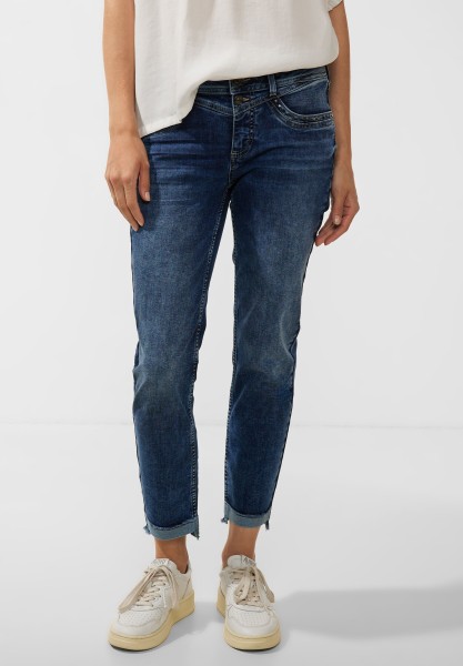 Authentic Indigo Mode in Deep A376716-15273 One Jane Jeans Street - CONCEPT