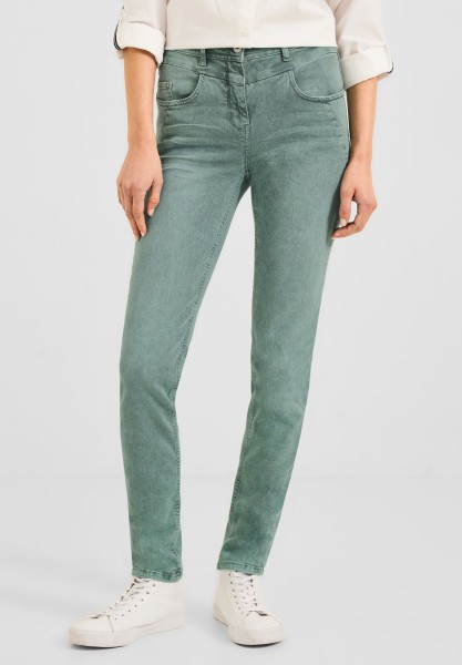 CECIL - Slim Fit Jeans in Easy Khaki