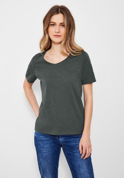 CECIL T-Shirt in Easy Khaki im SALE reduziert B319372-14684 - CONCEPT Mode