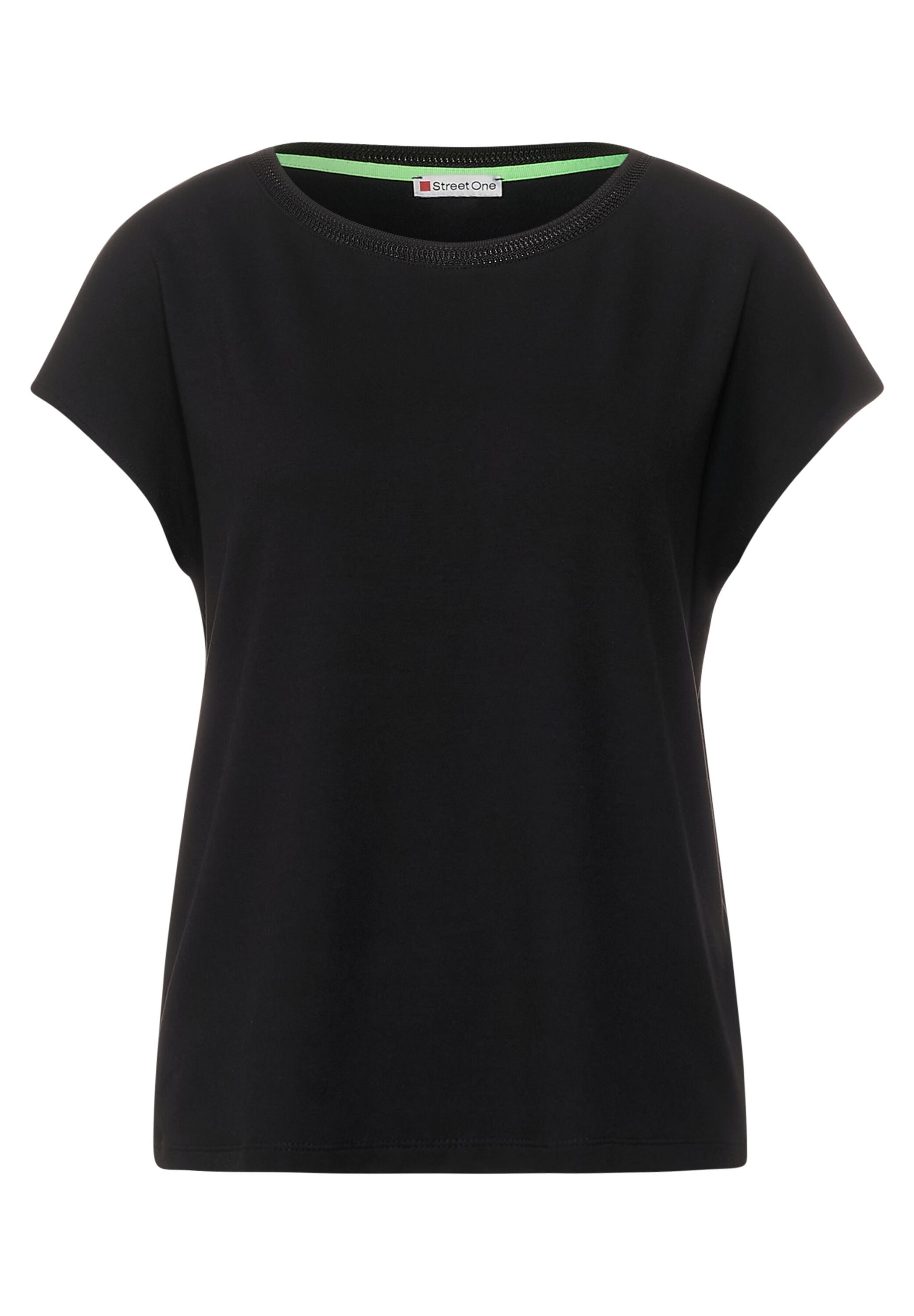 Street One T-Shirt in Black im SALE reduziert A318332-10001 - CONCEPT Mode