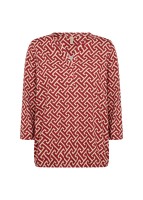 Soyaconcept Bluse SC-Felicity in Red