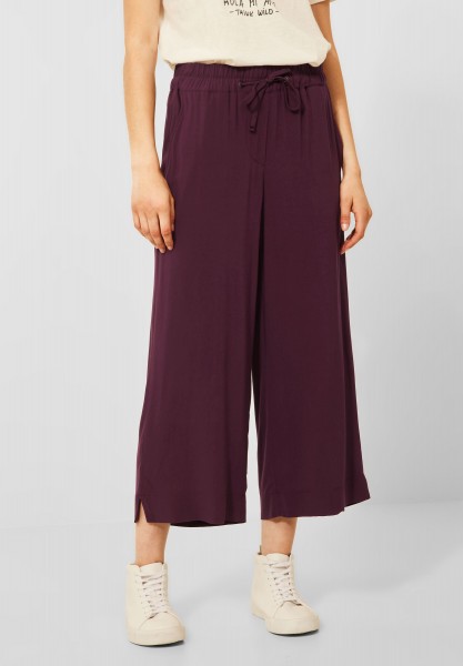 CECIL - Casual Fit Hose in Berry Juice Red