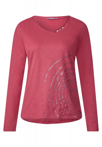Cecil Shirt mit Herzprint Raptured Pink