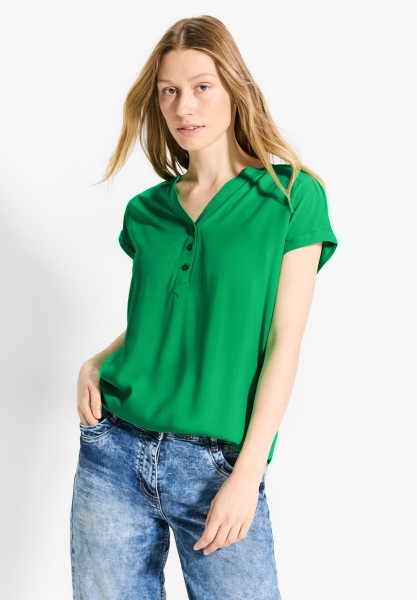 Cecil Viskose Bluse in Fresh Apple Green